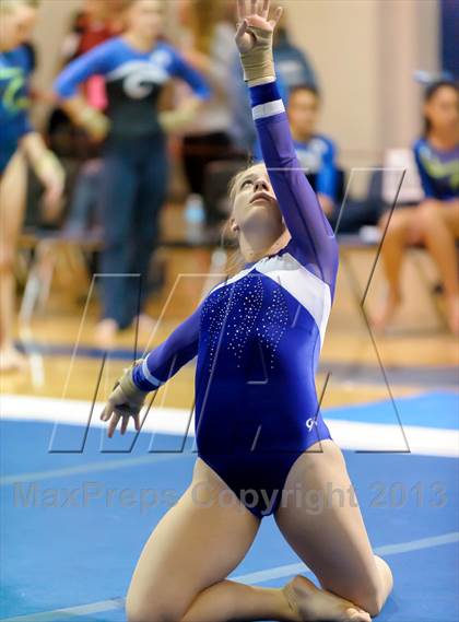 Thumbnail 3 in CHSAA 5A State Gymnastics Championships photogallery.
