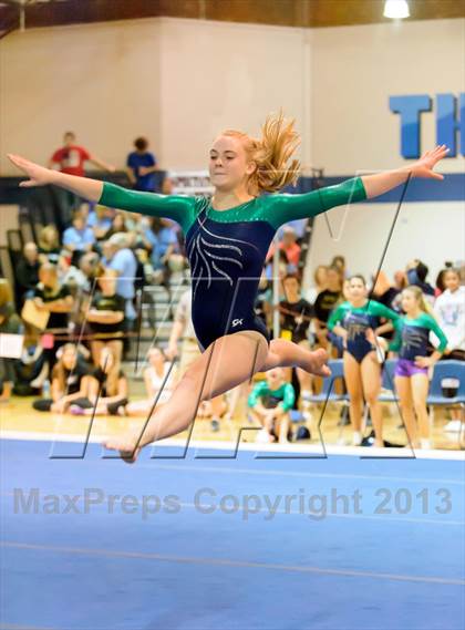 Thumbnail 3 in CHSAA 5A State Gymnastics Championships photogallery.