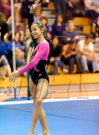 Thumbnail 2 in CHSAA 5A State Gymnastics Championships photogallery.