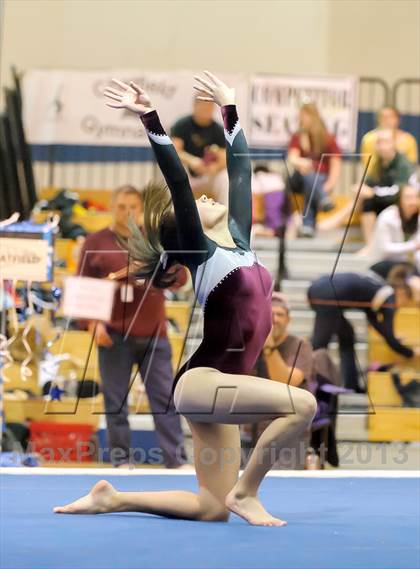 Thumbnail 3 in CHSAA 5A State Gymnastics Championships photogallery.