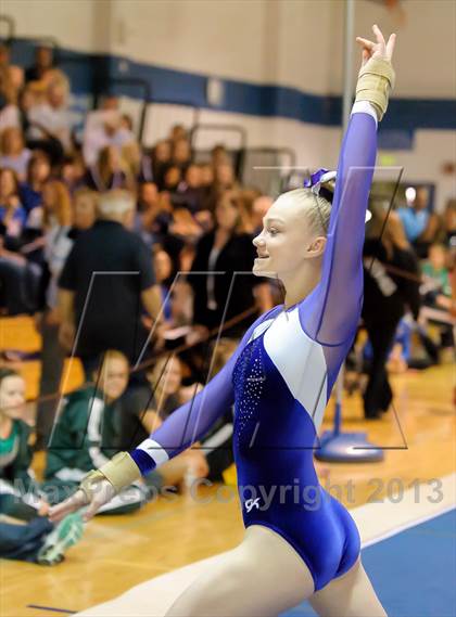 Thumbnail 2 in CHSAA 5A State Gymnastics Championships photogallery.