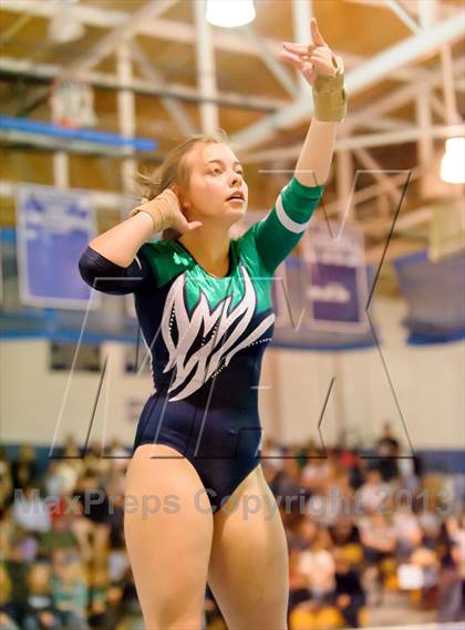 Thumbnail 1 in CHSAA 5A State Gymnastics Championships photogallery.