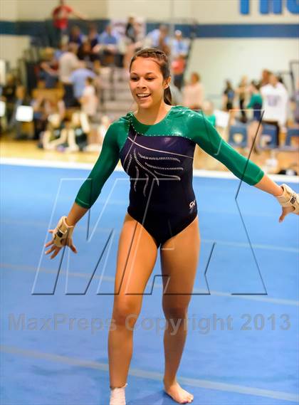 Thumbnail 2 in CHSAA 5A State Gymnastics Championships photogallery.