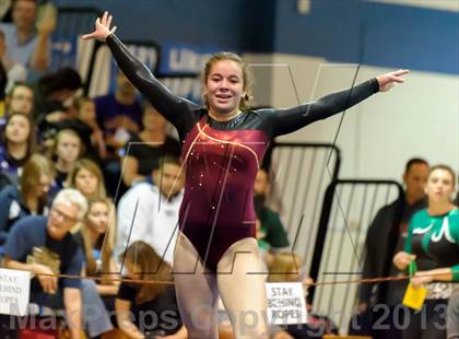 Thumbnail 1 in CHSAA 5A State Gymnastics Championships photogallery.