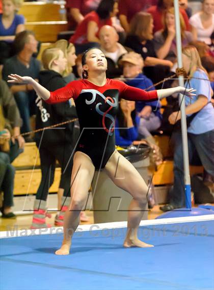 Thumbnail 2 in CHSAA 5A State Gymnastics Championships photogallery.