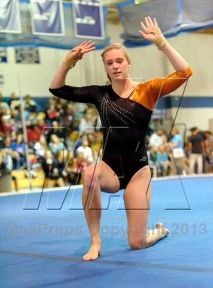 Thumbnail 1 in CHSAA 5A State Gymnastics Championships photogallery.