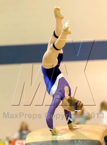 Thumbnail 1 in CHSAA 5A State Gymnastics Championships photogallery.