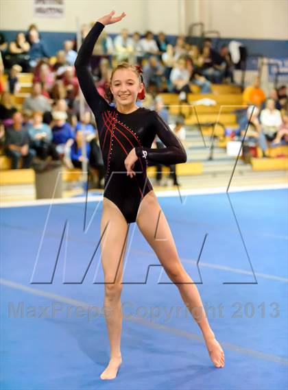 Thumbnail 1 in CHSAA 5A State Gymnastics Championships photogallery.