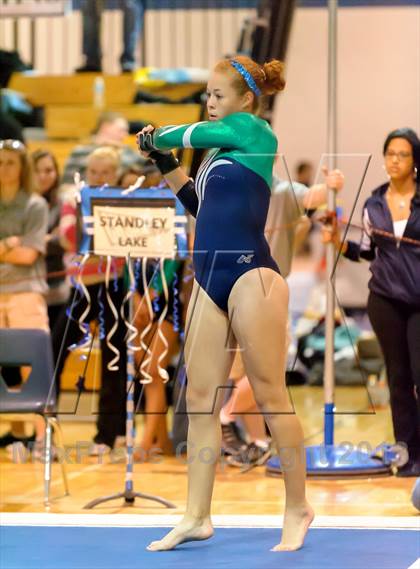 Thumbnail 3 in CHSAA 5A State Gymnastics Championships photogallery.