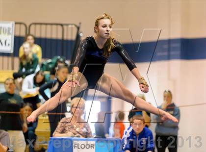Thumbnail 1 in CHSAA 5A State Gymnastics Championships photogallery.
