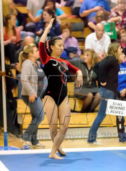 Thumbnail 1 in CHSAA 5A State Gymnastics Championships photogallery.
