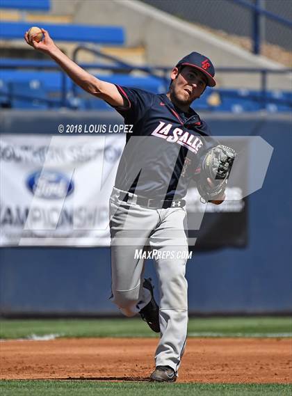 Thumbnail 3 in Maranatha vs. La Salle (CIF SS D3 Final) photogallery.