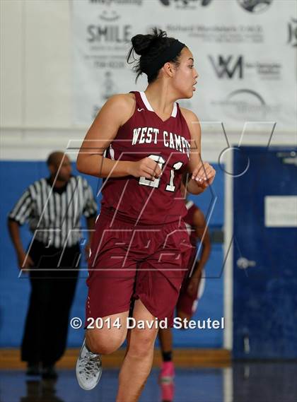 Thumbnail 2 in West Campus vs. Davis (Dorothy Speck Memorial) photogallery.