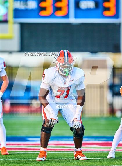 Thumbnail 1 in Bridgeland vs. Waxahachie (UIL 6A D1 Football Regional) photogallery.