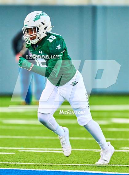 Thumbnail 1 in Bridgeland vs. Waxahachie (UIL 6A D1 Football Regional) photogallery.