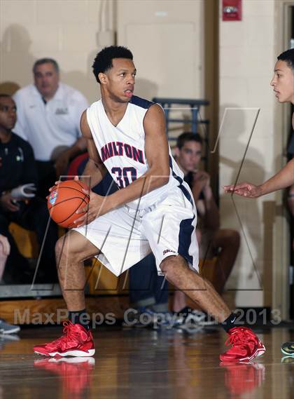 Thumbnail 2 in Milton vs. Montverde Academy (City of Palms Classic) photogallery.