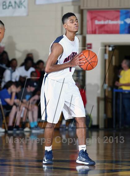 Thumbnail 3 in Milton vs. Montverde Academy (City of Palms Classic) photogallery.