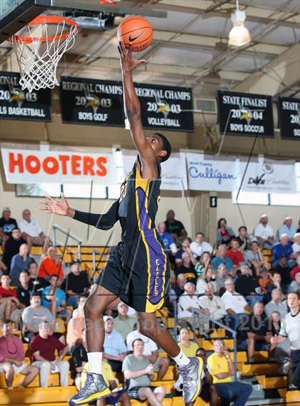 Thumbnail 2 in Milton vs. Montverde Academy (City of Palms Classic) photogallery.