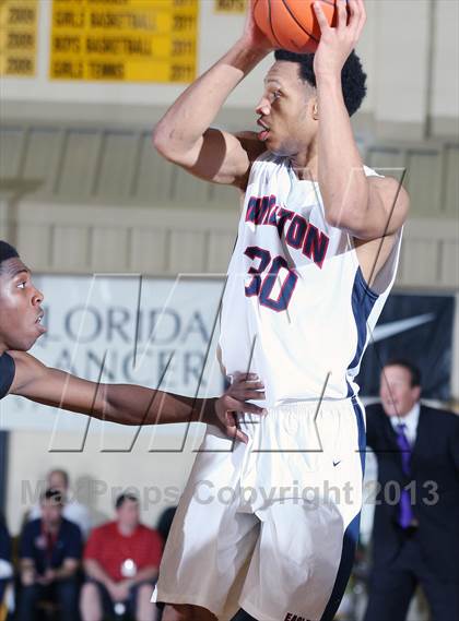 Thumbnail 3 in Milton vs. Montverde Academy (City of Palms Classic) photogallery.