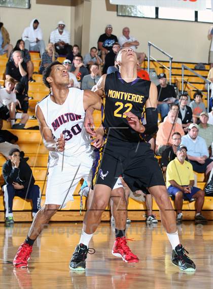 Thumbnail 3 in Milton vs. Montverde Academy (City of Palms Classic) photogallery.