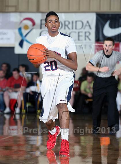 Thumbnail 3 in Milton vs. Montverde Academy (City of Palms Classic) photogallery.