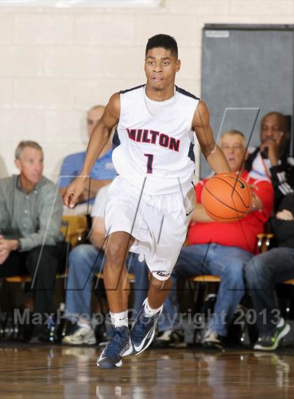 Thumbnail 3 in Milton vs. Montverde Academy (City of Palms Classic) photogallery.