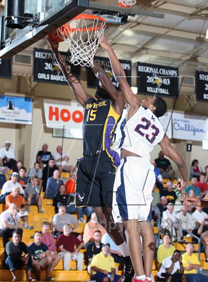 Thumbnail 1 in Milton vs. Montverde Academy (City of Palms Classic) photogallery.