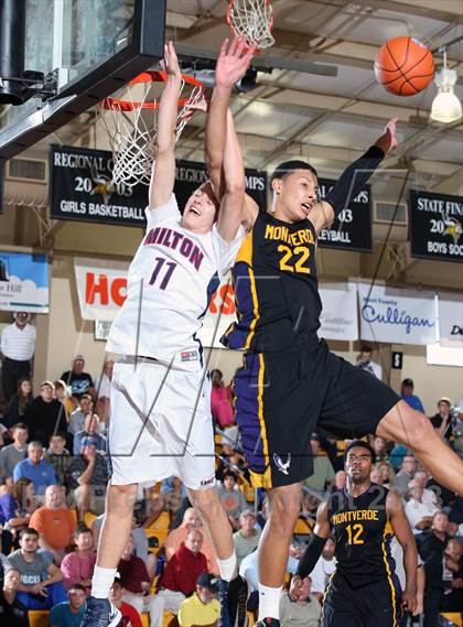 Thumbnail 3 in Milton vs. Montverde Academy (City of Palms Classic) photogallery.