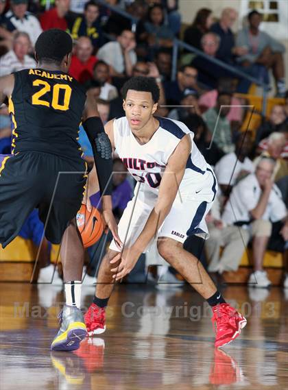 Thumbnail 1 in Milton vs. Montverde Academy (City of Palms Classic) photogallery.