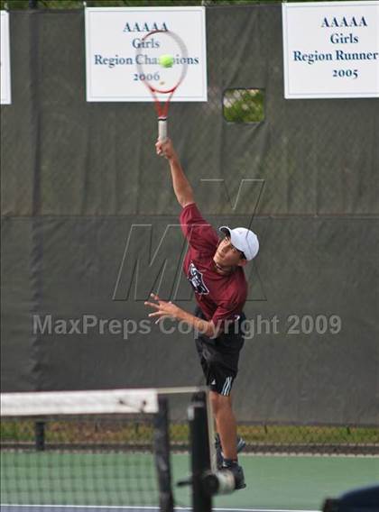 Thumbnail 1 in Alpharetta vs Northview (5A Round 2 Playoffs) photogallery.