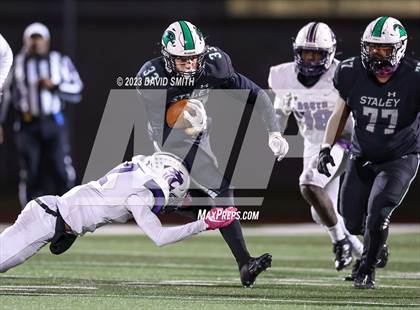 Thumbnail 3 in Park Hill South @ Staley (MSHSAA Class 6 District 8 Playoff) photogallery.