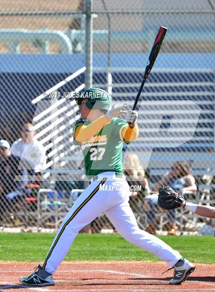 Thumbnail 2 in Bishop Manogue vs Green Valley (Diamondback Kickoff Tournament) photogallery.
