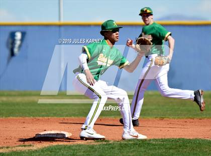 Thumbnail 2 in Bishop Manogue vs Green Valley (Diamondback Kickoff Tournament) photogallery.
