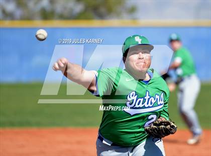 Thumbnail 2 in Bishop Manogue vs Green Valley (Diamondback Kickoff Tournament) photogallery.