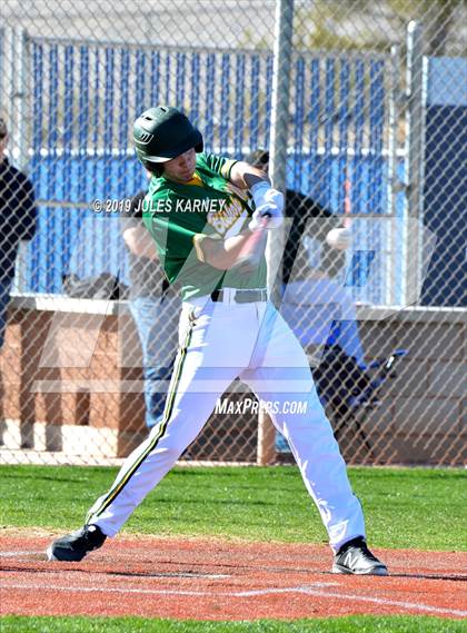 Thumbnail 2 in Bishop Manogue vs Green Valley (Diamondback Kickoff Tournament) photogallery.