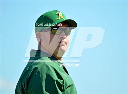 Thumbnail 2 in Bishop Manogue vs Green Valley (Diamondback Kickoff Tournament) photogallery.