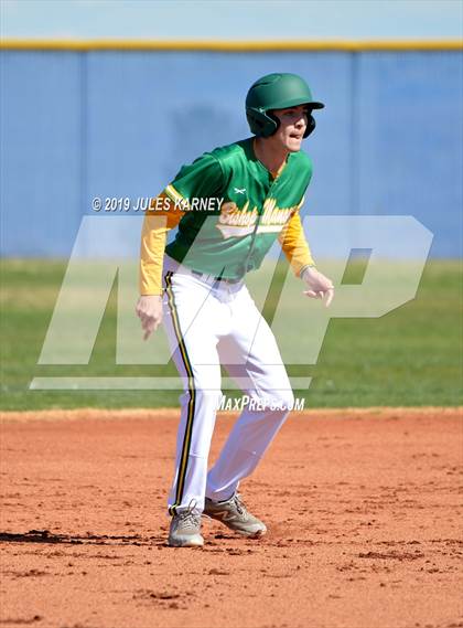 Thumbnail 1 in Bishop Manogue vs Green Valley (Diamondback Kickoff Tournament) photogallery.