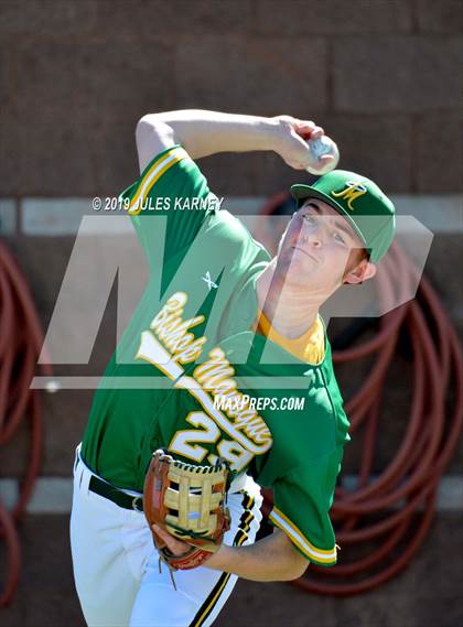 Thumbnail 2 in Bishop Manogue vs Green Valley (Diamondback Kickoff Tournament) photogallery.