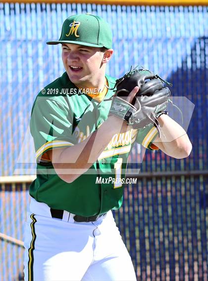 Thumbnail 2 in Bishop Manogue vs Green Valley (Diamondback Kickoff Tournament) photogallery.