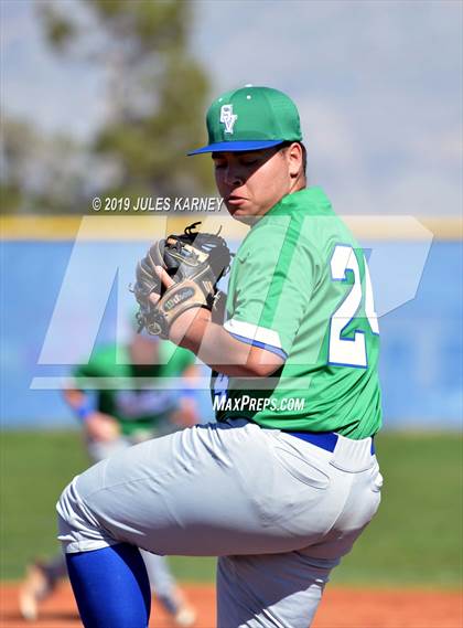 Thumbnail 3 in Bishop Manogue vs Green Valley (Diamondback Kickoff Tournament) photogallery.