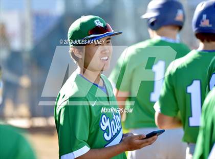 Thumbnail 2 in Bishop Manogue vs Green Valley (Diamondback Kickoff Tournament) photogallery.