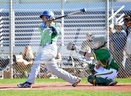Thumbnail 3 in Bishop Manogue vs Green Valley (Diamondback Kickoff Tournament) photogallery.