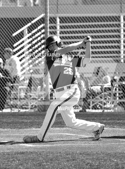 Thumbnail 3 in Bishop Manogue vs Green Valley (Diamondback Kickoff Tournament) photogallery.