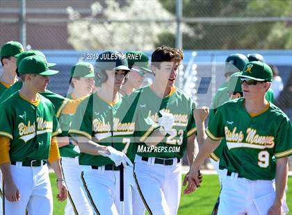 Thumbnail 2 in Bishop Manogue vs Green Valley (Diamondback Kickoff Tournament) photogallery.
