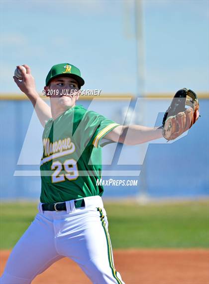 Thumbnail 2 in Bishop Manogue vs Green Valley (Diamondback Kickoff Tournament) photogallery.
