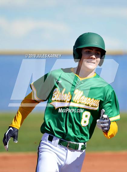 Thumbnail 2 in Bishop Manogue vs Green Valley (Diamondback Kickoff Tournament) photogallery.