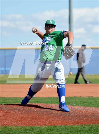 Thumbnail 3 in Bishop Manogue vs Green Valley (Diamondback Kickoff Tournament) photogallery.