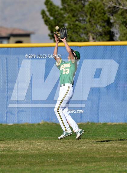 Thumbnail 1 in Bishop Manogue vs Green Valley (Diamondback Kickoff Tournament) photogallery.
