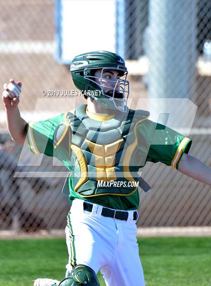 Thumbnail 2 in Bishop Manogue vs Green Valley (Diamondback Kickoff Tournament) photogallery.