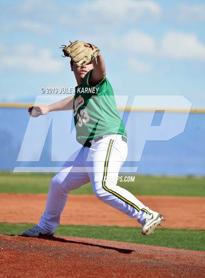 Thumbnail 3 in Bishop Manogue vs Green Valley (Diamondback Kickoff Tournament) photogallery.